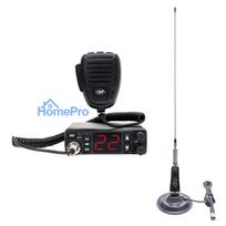 CB PNI Escort HP 5500 radio station kit with CB PNI LED 2000 antenna, 90 cm, 500W, illuminates during transmission, magn