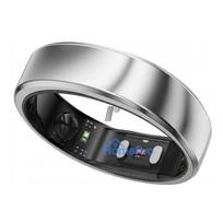 RingConn Smart Ring Gen2 Air for Women and Men - Sleep and Fitness Tracking Wearable - Heart Rate - Galaxy Silver Size 1