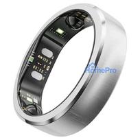 RingConn Smart Ring Gen3 for Women and Men - Matte Silver, Size 10