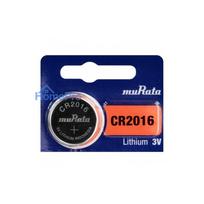 CR2016 baterijas 3V Murata litija CR2016 iepakojumā 1gb.