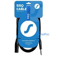 SSQ JSXM5 SS-1464 Cable Jack Stereo - XLR 3-pin Male 5 m Black