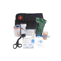 HELBO Depan HEL002 black tactical military first-aid kit with 13 items