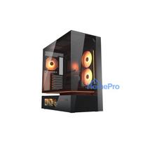 Korpuss Cougar Midi-Tower CFV235 Vision, ARGB, Stikls, Black