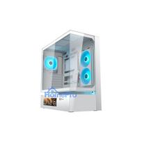 COUGAR korpuss Midi-Tower CFV235 Vision, ARGB, stikls, White