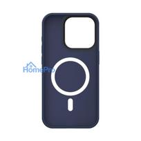 Connect Apple iPhone 15 Pro Max Hybrid Case With Magnetic PC+TPU Blue