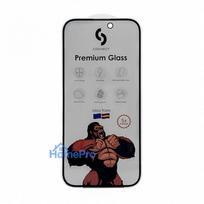 Connect Xiaomi Redmi 14C / Poco C75 Privacy glass 2.5D Silk Full Cover Anti-Static Stronger Black