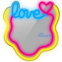 Manta MASNL131MT Style Neon Lights LOVE LED Neon Mirror