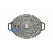 Frying pan / baking dish - Staub Roaster La Cocotte 27cm oval gray (Zwilling, 40500-276-0)