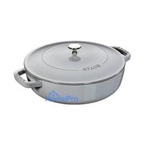 Deep frying pan with lid STAUB 28 cm 40511-470-0