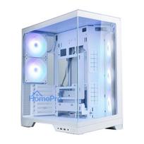 Zalman D50, ATX Mid Tower PC Case, 3 x 120mm Fans, White
