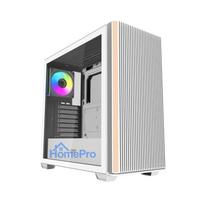 Computer case - Darkflash DS900WS Midi Tower, 4 ARGB fans, tempered glass, white