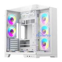 Computer Case - Darkflash TH285 PLUS 8 Fan White Case
