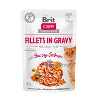 BRIT Care Fillets in Gravy salmon fillets in gravy - wet cat food - 85g