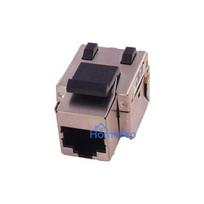 Keystone module CAT6A, CAT6, CAT5E STP, used with SS-1xRJ45-PR or SS-xRJ45-PR, Tool-free
