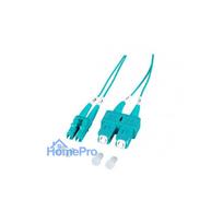 SC-LC Optical patch cable duplex, MM, Multimode OM3, 50/125 1.0m / LSZH