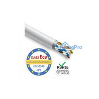 LAN Computer network cable, PRO BASE, CAT5E FTP, for indoor installation, 305m, CPR class Eca