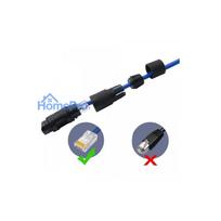 Moisture-resistant RJ45 Connector for CAT5E, CAT6, CAT6A, CAT7 LAN cables