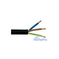CYKY 3x2.5 electrical cable with solid copper core. Designed for outdoor use.