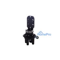 Compact size vertical DOMO type Optical cable sleeve for 24 fibers / Heat shrink port