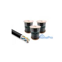 LAN Computer network cable, PRO BASE, CAT5E UTP, for indoor / outdoor installation, 305m