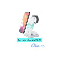 3in1 wireless charger for Apple phones, Airpods headphones and iWatch watches.