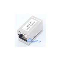 CAT6 CAT5E Shielded inline connector-adapter, 2xRJ45, STP, FTP