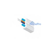 Fiber Optic FTTH cable, 4 Fibers / SM / G657.A / 1000 meter per drum, white LSZH jacket