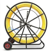 Cable pulling device - Tug on a stand with wheels, Fiberglass (FRP) 11 mm, 200 m