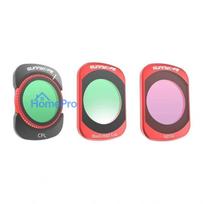 Kameros Objektyvo Filtras - Sunnylife CPL ND16 1 / 4 Black Mist Filtrų Rinkinys, Skirtas Osmo Pocket 4 / 3