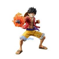 BANPRESTO EVENT EXCLUSIVE GRANDISTA ONE PIECE - MONKEY. D. LUFFY METALLIC COLOR.