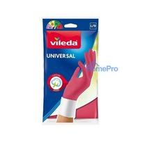 Vileda Ultramax Box flat mop with kitchen set , 1 pair of Universal gloves + 1 Actifibre Pro kitchen cloth