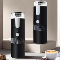 170ML Coffee Maker Portable Electric Espresso Machine Wireless Compatible with Capsule & Ground Coffee for Camping Travel Hiking China Mainland white