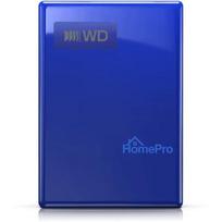 External hard drive HDD WD My Passport 5TB Blue USB-C