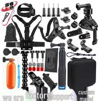 GoPro Sports Camera Accessory Kit - Universal for DJI, Xiaoyi, SJCAM 0 gray