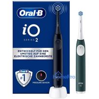 Braun Oral-B iO Series 2 Duo Electric Toothbrush Night Black & Forest Green