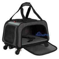 ZOLUX Nomad - wheeled pet carrier for dogs and cats - 47×32×27 cm