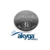 CR2032 baterija 3V Akyga litija - 1gb. bez iepakojuma (25gb. industriālais iep.)
