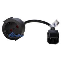 Akyga AK-PC-10A power cable Black 0.15 m CEE7 / 4