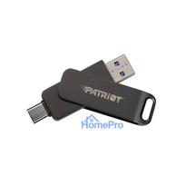 Flashdrive PATRIOT Rage R550 256GB 100MB / S USB A+C Swivel Design (PE256GR550DSAD) Black
