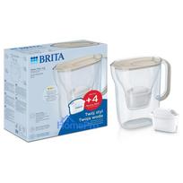 Brita Style Essential filter jug + 4 Maxtra Pro Pure Performance filter cartridges (sand-coloured)