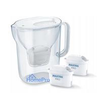 Brita Style Essential + 2 MAXTRA PRO PURE PERFORMANCE (White)
