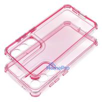 Case for Xiaomi Redmi Note 13 PRO 4G / Poco M6 PRO 4G Matrix Clear powder pink