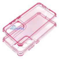 Case for Xiaomi Redmi Note 14 PRO 4G Matrix Clear powder pink