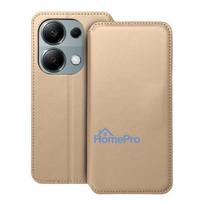 Flip case for Xiaomi Redmi NOTE 13 PRO 4G Dual Pocket Book gold