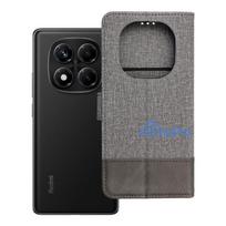 Flip case for Xiaomi Redmi Note 14 PRO 4G Gomma Book gray