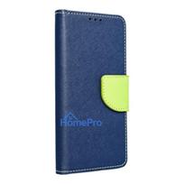 Flip case for Xiaomi Redmi NOTE 13 PRO 4G Fancy Book navy blue / lime