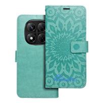 Flip case for Xiaomi Redmi NOTE 14 PRO 5G / 14 PRO PLUS 5G Mezzo Book mandala green