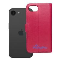 Flip case for iPhone 16e (SE 4 2025) Mezzo Book dreamcatcher magenta