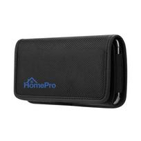 Horizontal Belt Phone Pouch for iPhone 5 / 5s / SE / 5c, Oppo A71, Oxford Model 1, Black