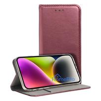 Flip case for Honor Magic 7 LITE Smart Magneto burgundy